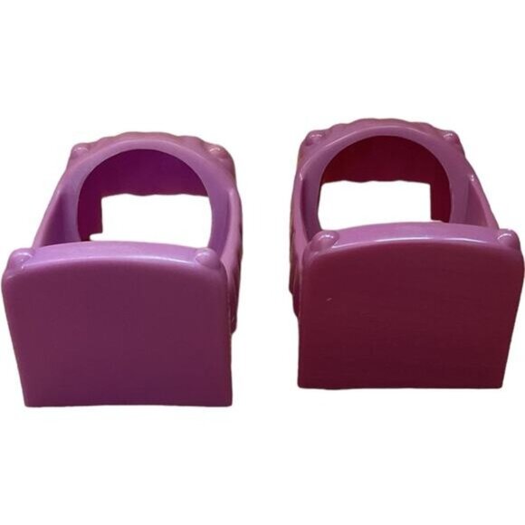 Playskool Weebles Purple Action Figure Bedroom Beds - Picture 3 of 6